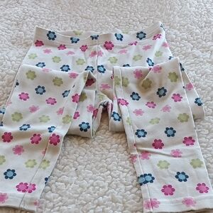 Gymboree Floral Kids Leggings - Pink, Blue, Green